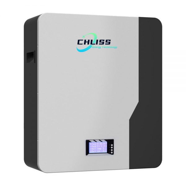 Chliss 100ah 200ah wall mounted lifepo4 batteries station off grid 51.2v 5kwh 10kwh LFP Solar home battery