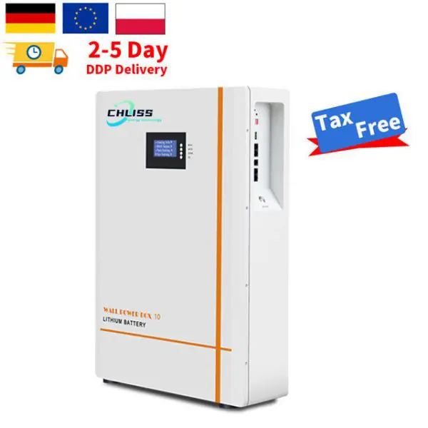 Chliss 5kwh 7.5kwh 10kwh 48V 100Ah 150Ah 200Ah PowerWall LFP Battery Power Wall Mounted Lithium Ion Battery