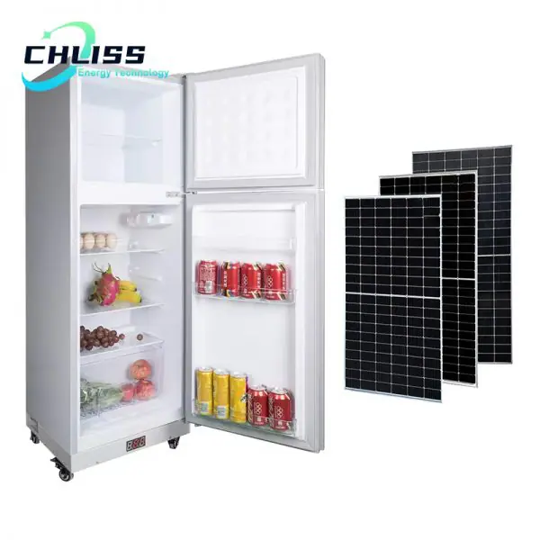 Chliss 560l 1280l capacity solar chest freezers inverter hybrid refrigerators solar power deep freezer - Image 4