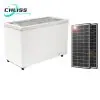 Chliss 560l 1280l capacity solar chest freezers inverter hybrid refrigerators solar power deep freezer - Image 6