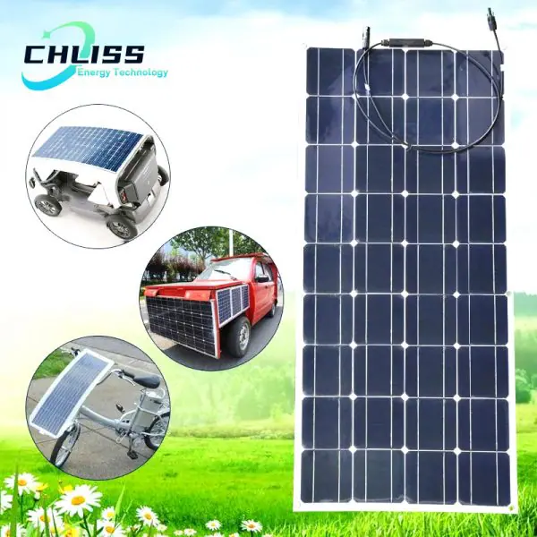 300w weatherproof flexible monocrystalline thin film solar panels - Image 2
