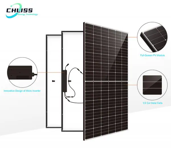Chliss solar panel balkonkraftwerk balcony power plant 800w 1600w - Image 4