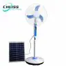 Chliss Solar Panel 18 Inch Solar Inverter Industrial Stand Fan With Battery - Image 6