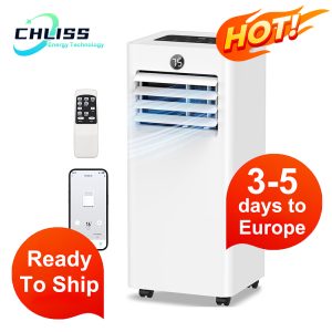 Portable Air Conditioner 9000BTU No Outdoor Unit No Drilling Window Bracket Mount for Italy Spain Austria